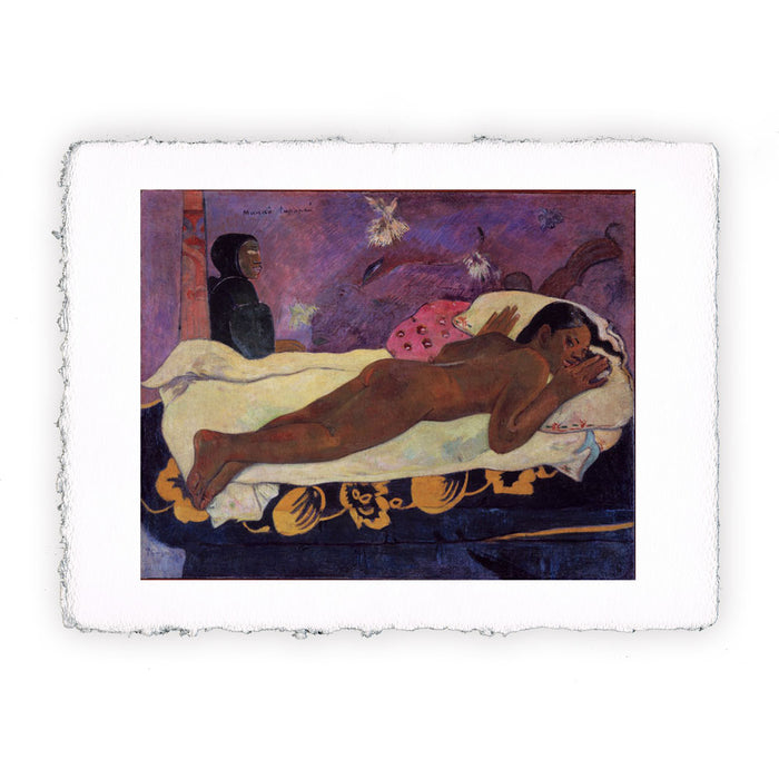 Stampa di Paul Gauguin - Manau tupapau. Lo spirito dei morti veglia - 1892