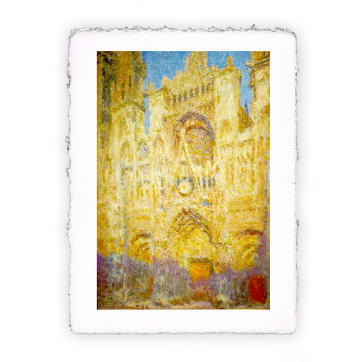 Claude Monet La Cattedrale di Rouen. Il portale e la torre Saint Romain a mezzogiorno