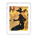 Stampa di Henri de Toulouse-Lautrec - Il divano giapponese (affiche) - 1893
