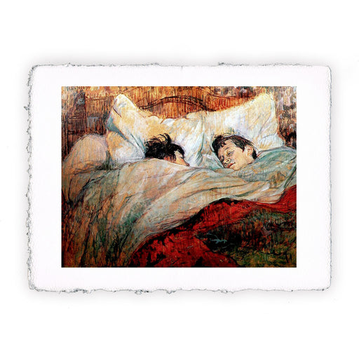 Stampa di Henri de Toulouse-Lautrec - A letto - 1892