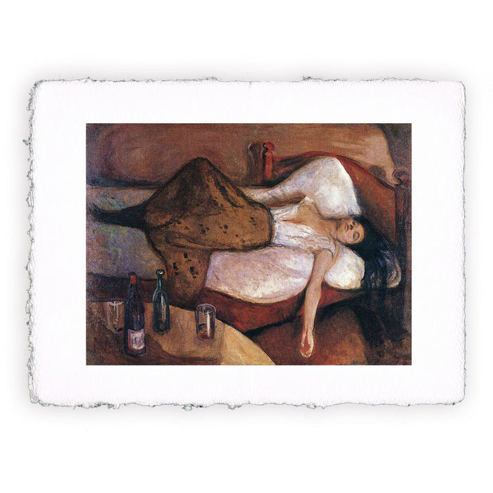 Stampa di Edvard Munch - Il giorno dopo - 1895