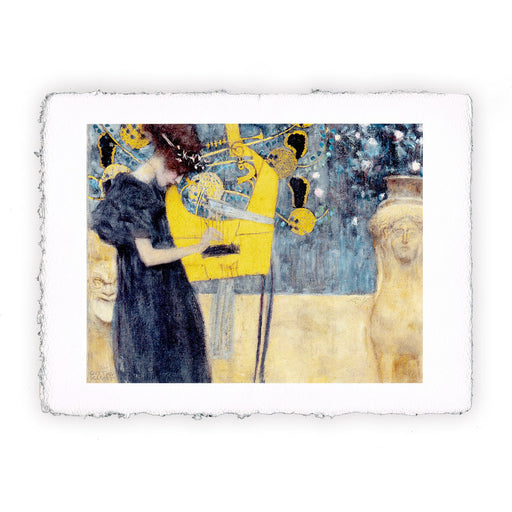 Stampa di Gustav Klimt - Musica I - 1895