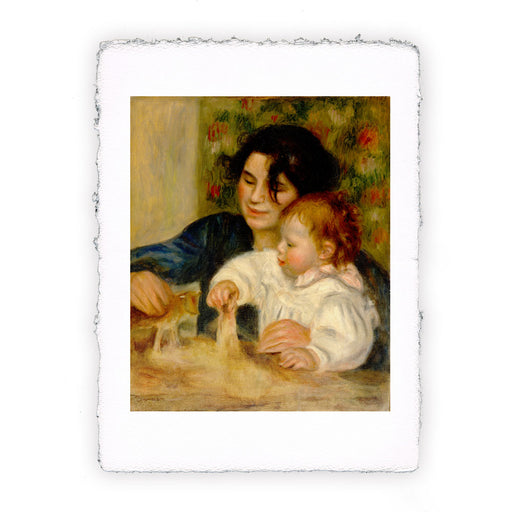 Stampa di Pierre-Auguste Renoir - Gabrielle e Jean - 1895
