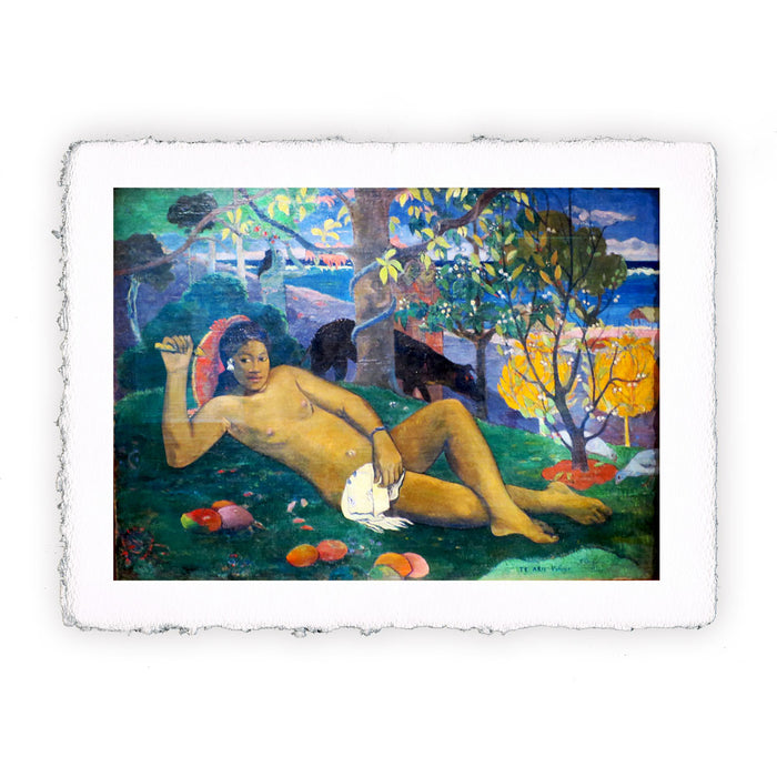 Stampa di Paul Gauguin - Te Arii Vahine. La donna del re (o dei Manghi) - 1896