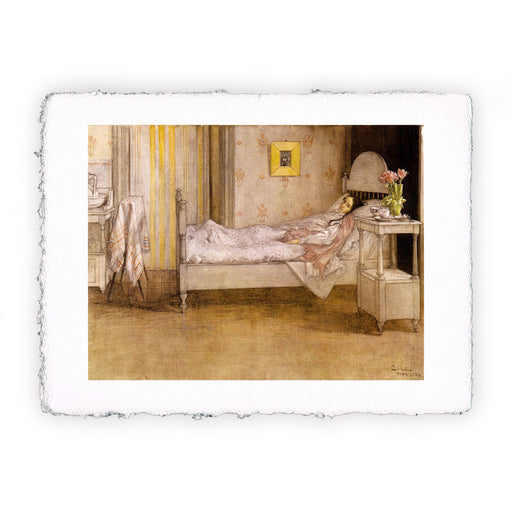 Stampa di Carl Larsson - Convalescenza - 1899