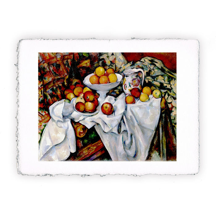 Stampa di Paul Cézanne - Natura morta con mele e arance - 1899