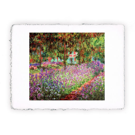 stampa Claude Monet Il giardino di Monet a Giverny del 1900