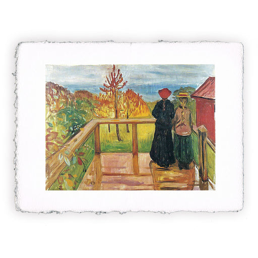Stampa di Edvard Munch - Pioggia - 1902