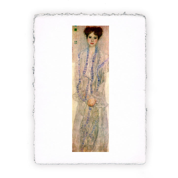Stampa Pitteikon di Gustav Klimt - Ritratto di Gertha Felssvanyi del 1902