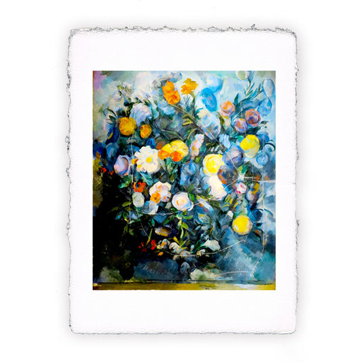 Stampa di Paul Cézanne - Bouquet di fiori del 1902-1904