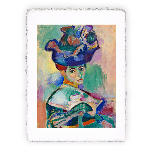 Stampa di Henri Matisse - Donna con cappello - 1905