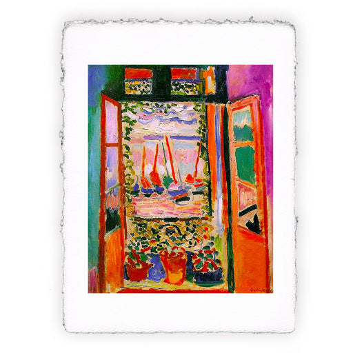 Stampa di Henri Matisse - Finestra aperta - 1905