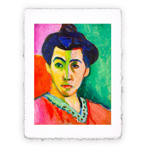 Stampa di Henri Matisse - Madame Matisse (La linea verde) - 1905