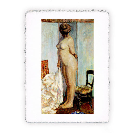 Stampa di Pierre Bonnard - Nudo alto o Donna nuda in piedi - 1906