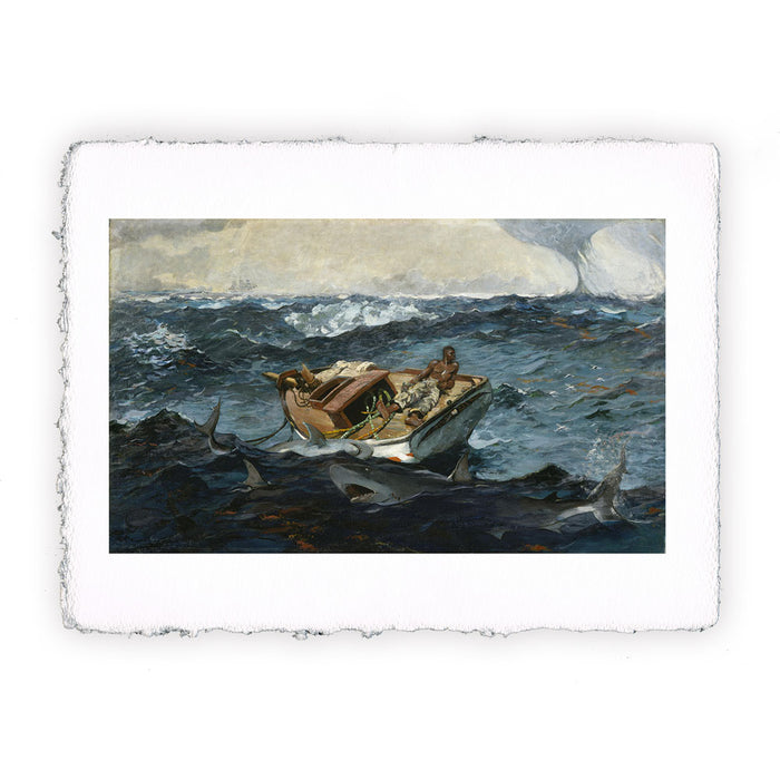 Stampa di Winslow Homer - Il vortice del Golfo - 1906