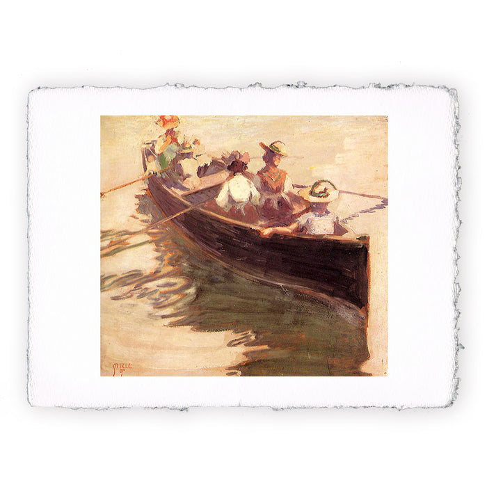 Stampa di Egon Schiele - In barca - 1907
