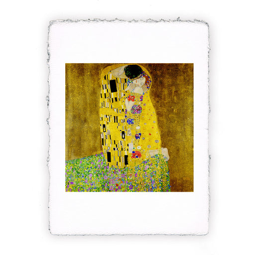 Stampa Pitteikon di Gustav Klimt - Il bacio - 1907-1908