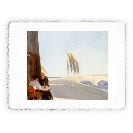 Stampa di Edward Hopper - Le Bistro - 1909