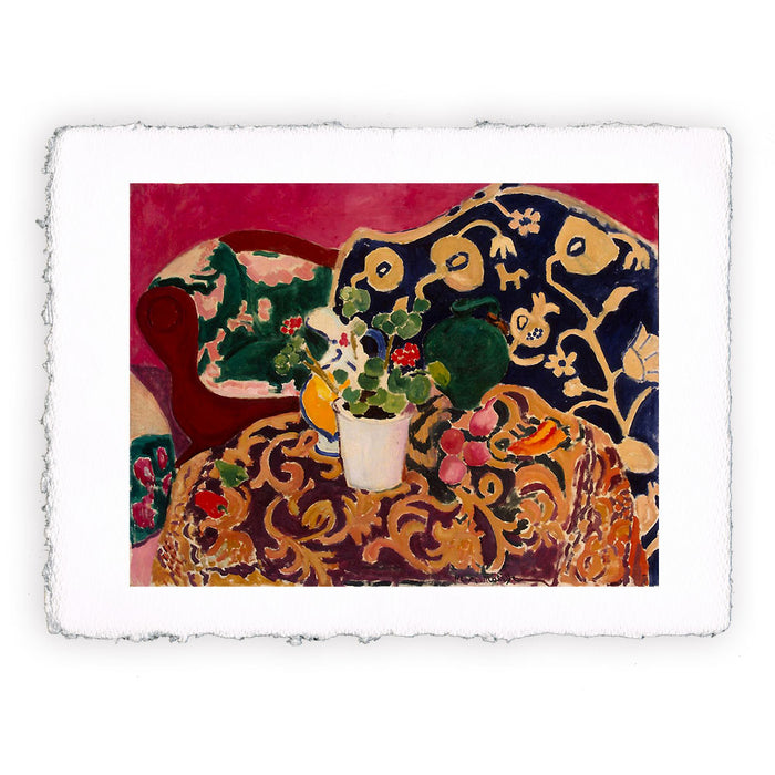Stampa di Henri Matisse - Natura morta spagnola - 1910-1911