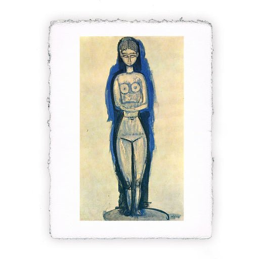 Stampa di Amedeo Modigliani - Nudo in piedi - 1911