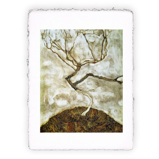 Stampa di Egon Schiele - Albero nel tardo autunno - 1911