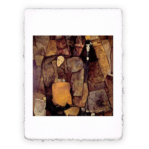 Stampa di Egon Schiele - Processione - 1911