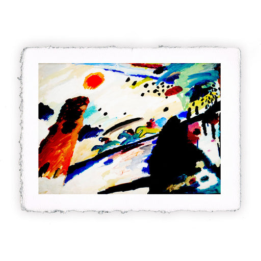 Stampa di Vasilij Kandinskij - Paesaggio romantico - 1911