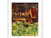Stampa di Egon Schiele - Campo chiesa e case - 1912