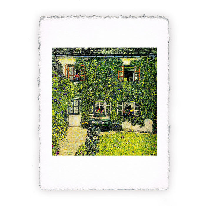 Stampa di Gustav Klimt - La casa di Guardaboschi - 1912