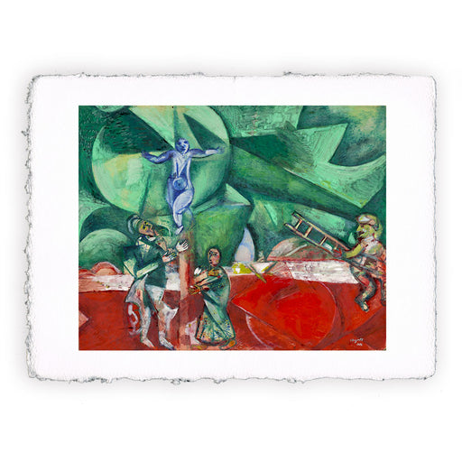 Stampa di Marc Chagall - Golgotha - 1912