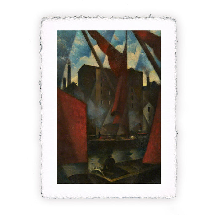Stampa di Christopher R.W. Nevinson - Limehouse - 1913