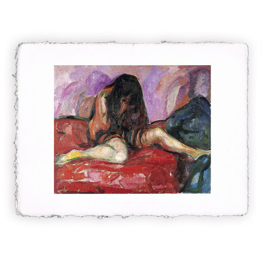 Stampa di Edvard Munch - Nudo - 1913