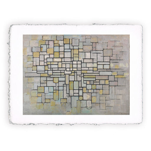 Stampa di Piet Mondrian - Composizione II - 1913