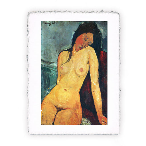 Stampa Pitteikon di Amedeo Modigliani Nudo seduto del 1916