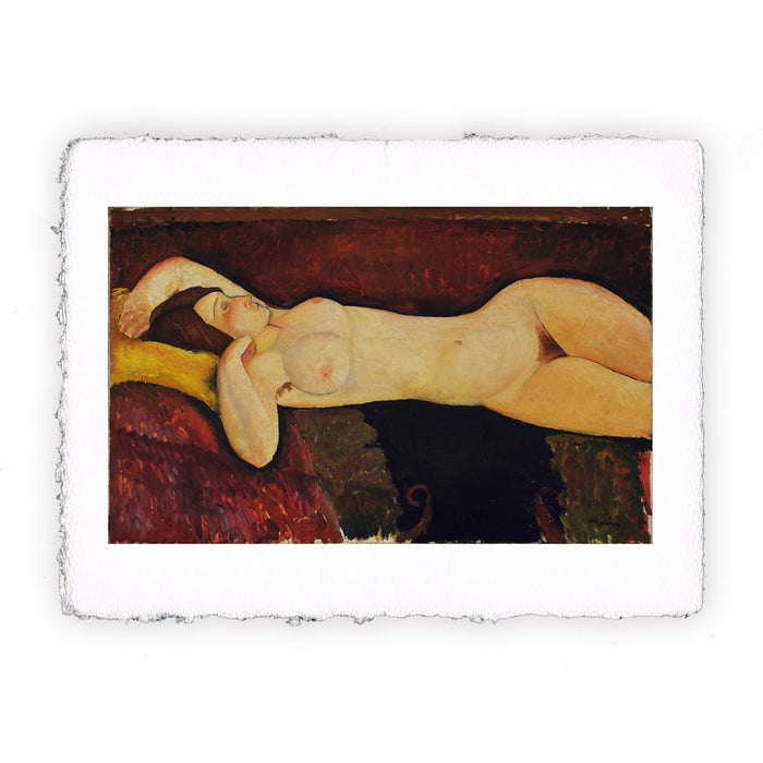 Stampa Pitteikon Amedeo Modigliani Donna supina del 1917
