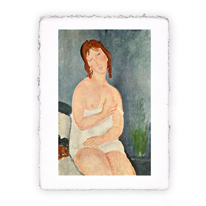Stampa di Amedeo Modigliani Giovane ragazza in camicia (la piccola lattaia)