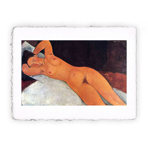 Stampa di Amedeo Modigliani Nudo di donna del 1917