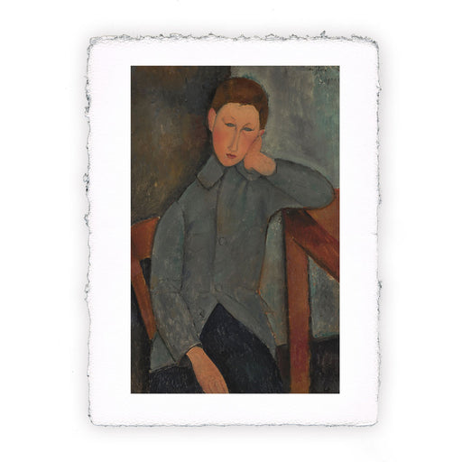 Stampa di Amedeo Modigliani - Il ragazzo - 1918