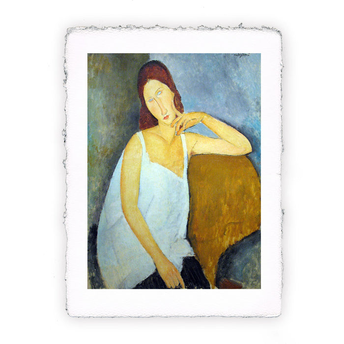 Stampa di Amedeo Modigliani - Ritratto di Jeanne Hebuterne - 1919