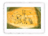 Stampa Pitteikon di Paul Klee - Trio astratto del 1923
