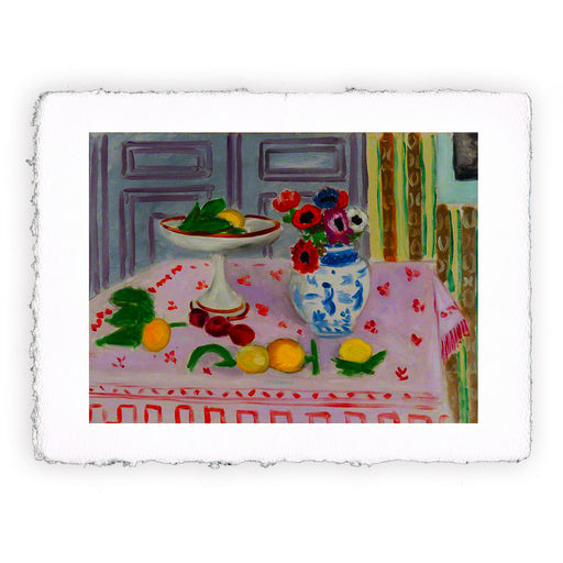 Stampa di Henri Matisse - La tovaglia rosa - 1924-1925