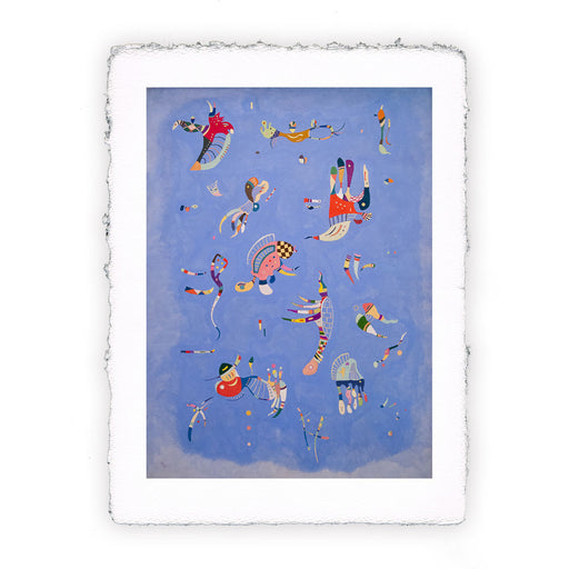 Stampa di Vasilij Kandinskij - Blu del cielo - 1934