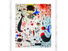 Stampa di Joan Miró - Numeri e costellazioni innamorati di una donna. Particolare - 1941