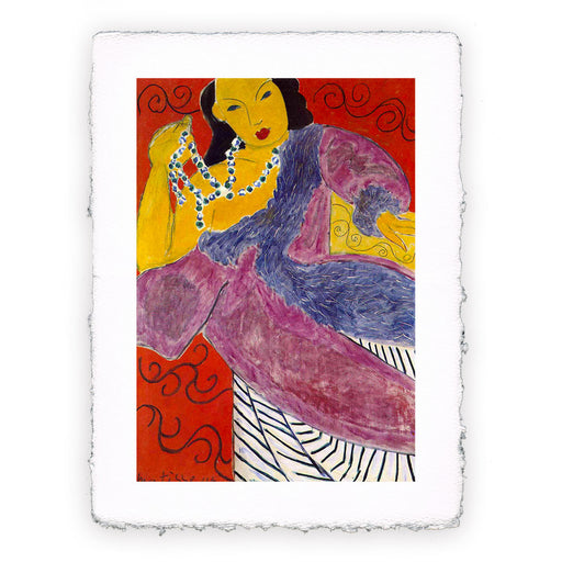 Stampa di Henri Matisse - L'Asia - 1946