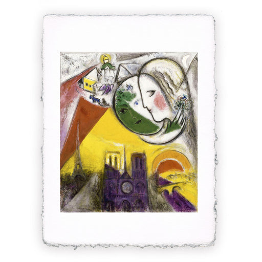 Stampa di Marc Chagall - Domenica - 1952