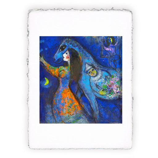 Stampa di Marc Chagall - La cavallerizza - 1949-1952