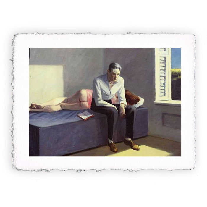 Stampa di Edward Hopper - Excursion into philosophy - 1959