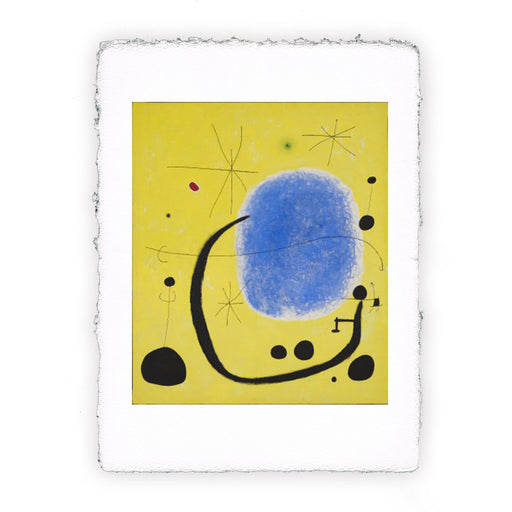 Stampa di Joan Miró - L'oro dell'azzurro - 1967