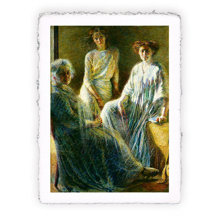 Print by Umberto Boccioni - Three women - 1909-1910