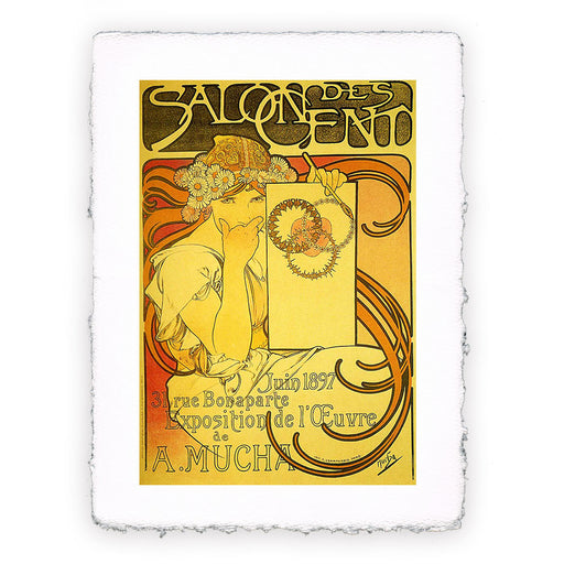Stampa Pitteikon di Alphonse Mucha - Salon dei Cento II del 1897